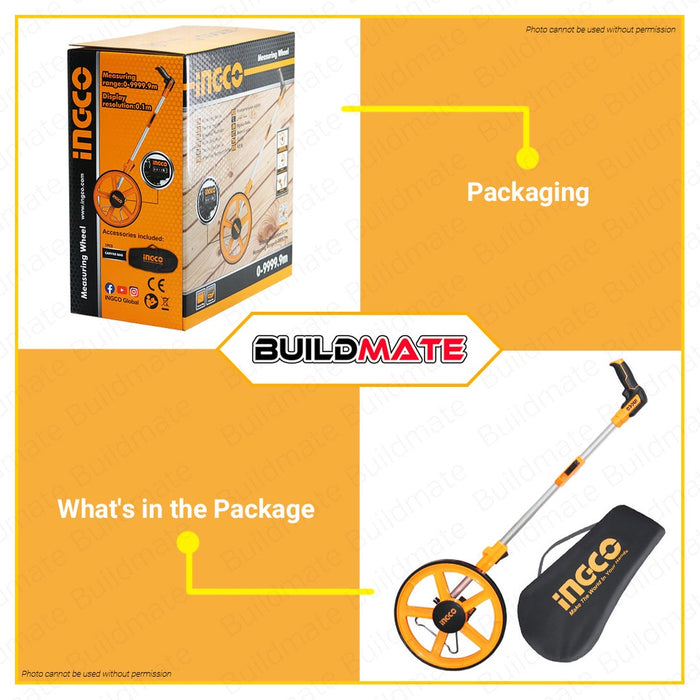 Ingco Foldable Measuring Wheel Measure HDMW45 100% ORIGINAL / AUTHENTIC •BUILDMATE• IHT