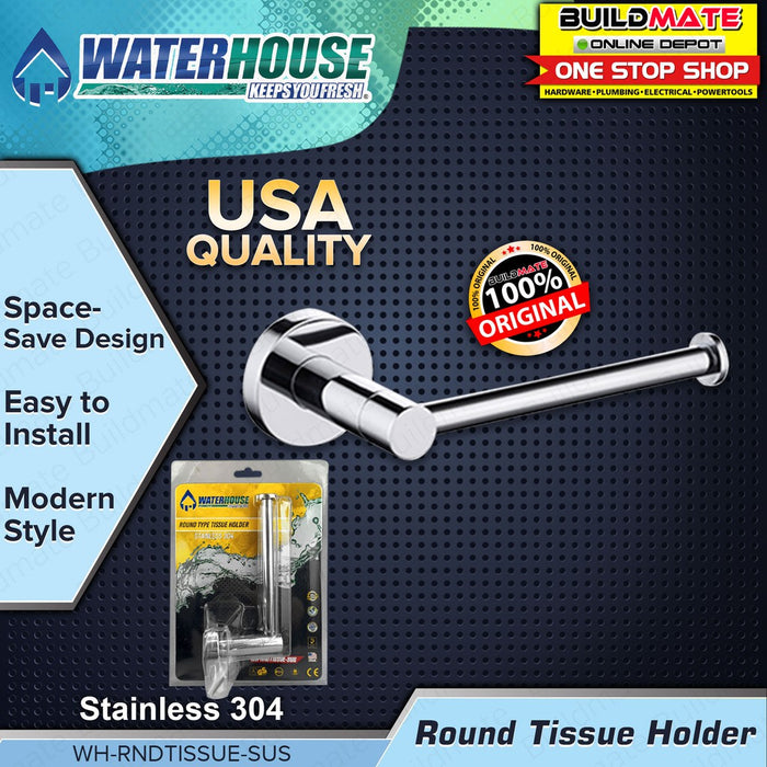 WATERHOUSE by POWERHOUSE Tissue Holder Stainless 304 Round | Square SOLD PER PIECE •BUILDMATE• PHWH