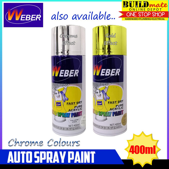 WEBER Auto Spray Paint SP-3049 GOLD EFFECT