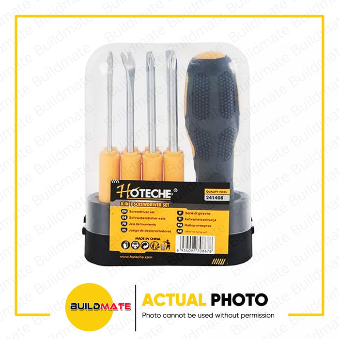 HOTECHE 8 IN 1 Screwdriver Set 241408 •BUILDMATE•