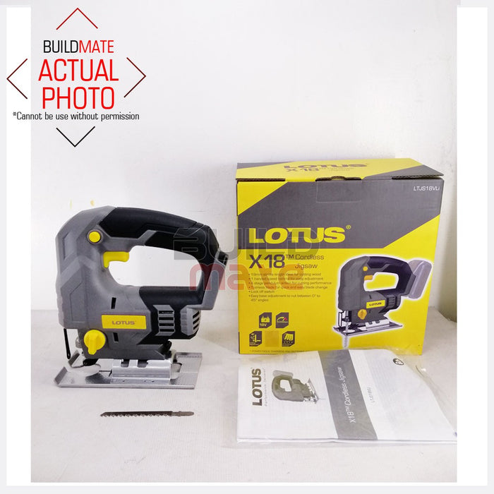 LOTUS X-LINE Cordless Jigsaw 18V LTJS18VLI (UNIT ONLY) •BUILDMATE• LCPT