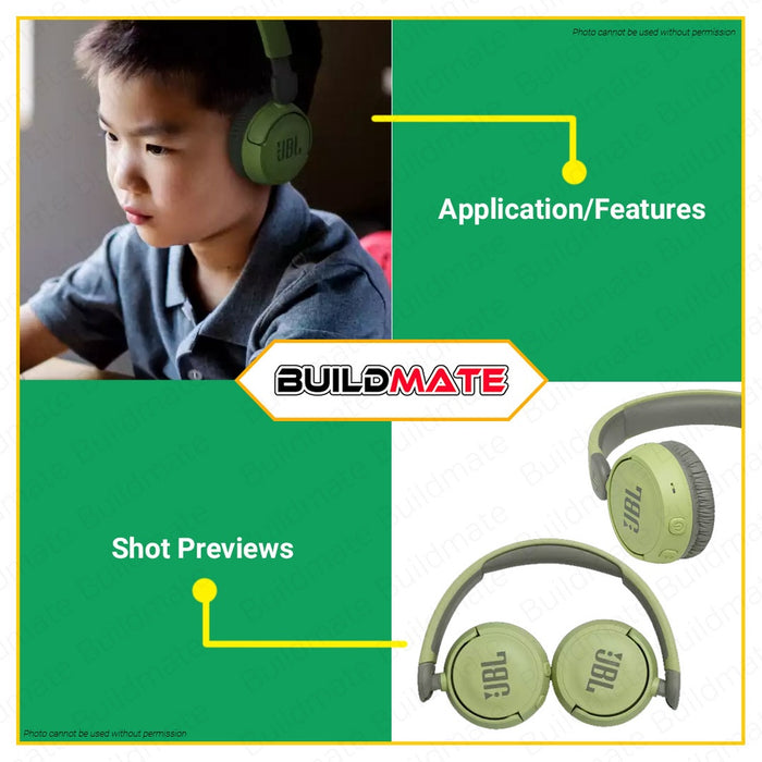 JBL Bluetooth Wireless Headset On Ear Headphone Kids with Mic