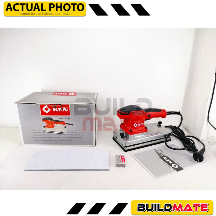 KEN INDUSTRIAL Finish Sander 550W 9235 •BUILDMATE•
