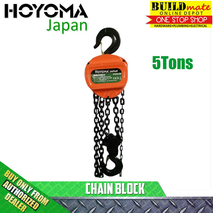 HOYOMA Chain Block 5T •BUILDMATE• HYMHT