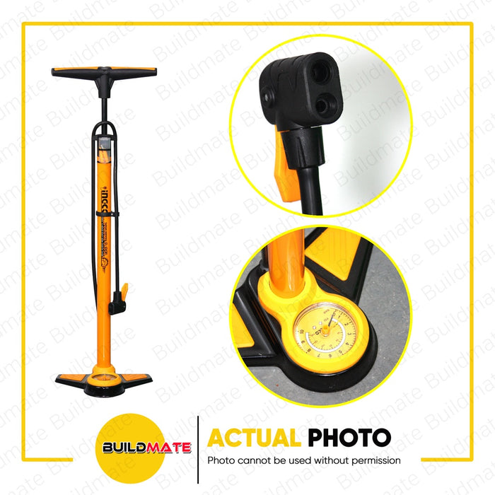 INGCO Tire Air Hand Pump Inflator Bike Wheel 32 x 580mm MPP3201 •BUILDMATE• HT2