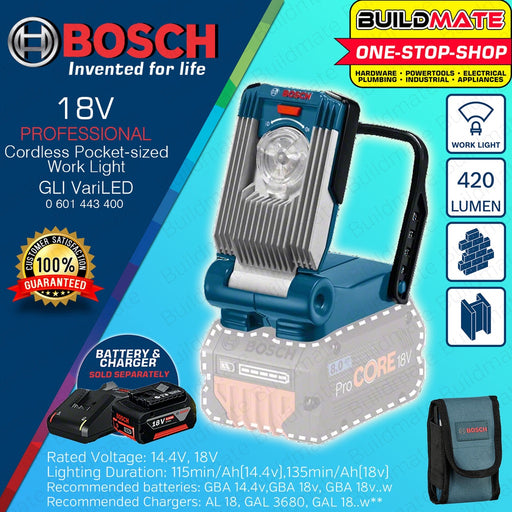 Bosch cordless on sale work light