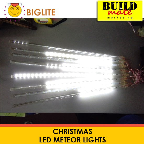 Biglite Christmas LED Meteor Lights White 50cm
