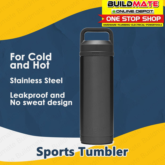Sports Water Bottle Stainless Steel •BUILDMATE•