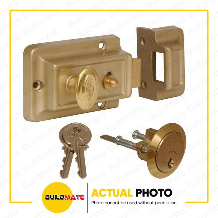 YALE Rim Lock Night Latch V78 GL •BUILDMATE•