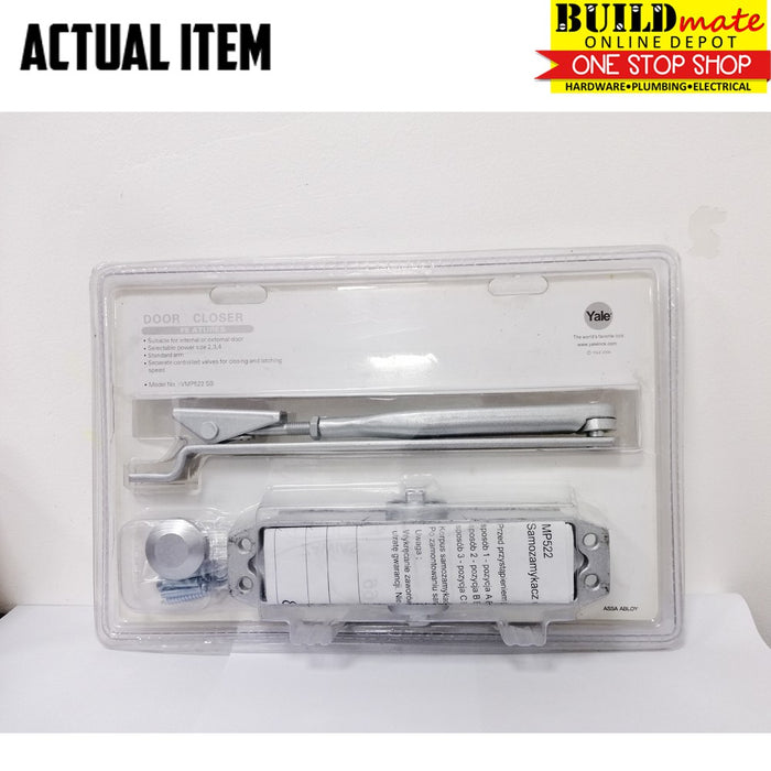 Yale Hydraulic Door Closer Adjustable Arm 80kg HD VPM522 AB