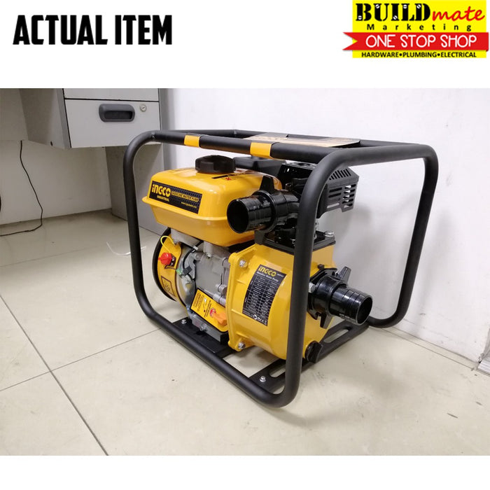 BUILDMATE Ingco 7.0HP Gasoline Water Pump 2" Inch For Agricultural Irrigation GWP202 - IPT