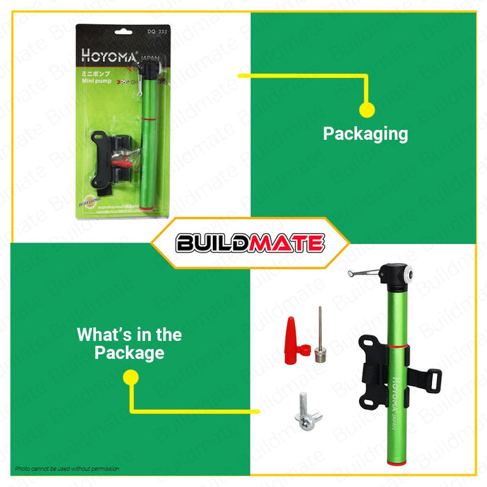 HOYOMA JAPAN Mini Pump DQ-333 •BUILDMATE• HYMHT