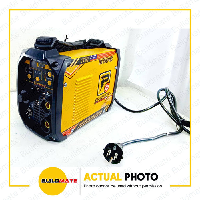 POWERHOUSE USA 200A TIG POWER PLUS Inverter Welding Machine TIG-200PLUS Powerplus  •BUILDMATE•