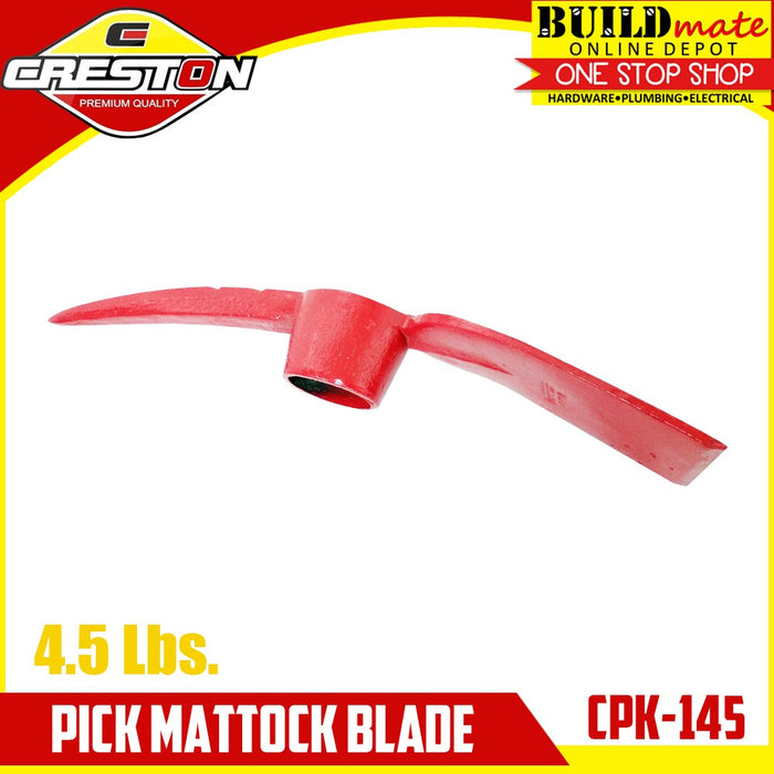 CRESTON Pick Mattock BLADE ONLY 4.5lbs CPK-145