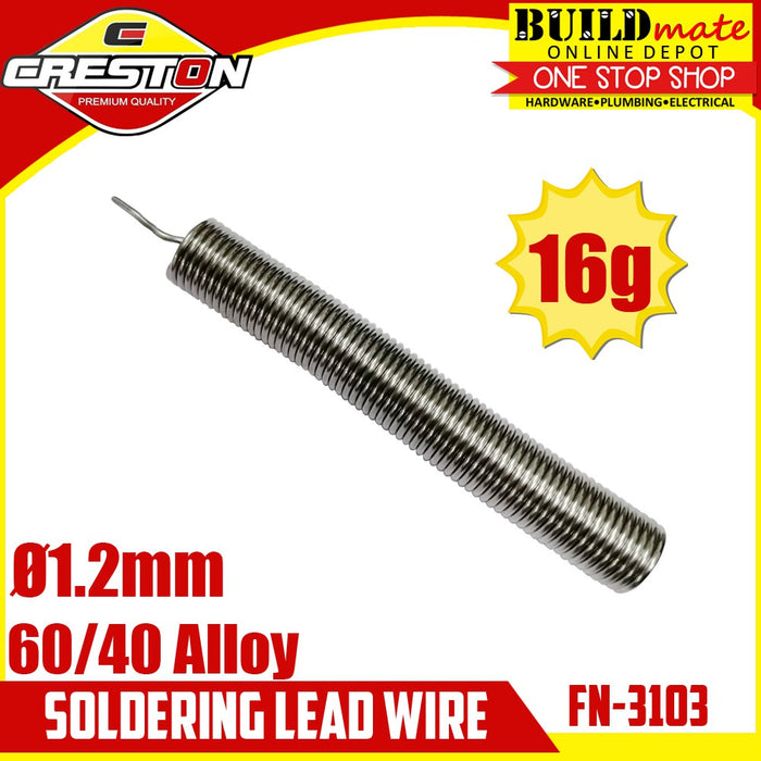 CRESTON Soldering Lead Wire 16G FN-3103 •BUILDMATE•