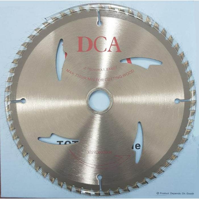 DCA TCT Saw Blade 7" 60T