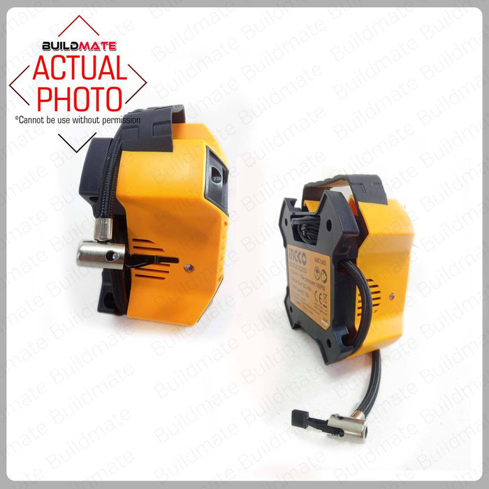 INGCO Cordless Auto Air Compressor 12V AAC1601 | 100% ORIGINAL / AUTHENTIC •BUILDMATE• IPT