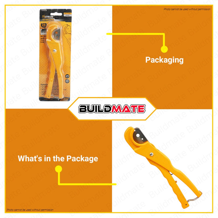 Hoteche PVC Pipe Cutter 26m HTC-270301 •BUILDMATE•