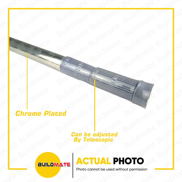 WATERHOUSE by POWERHOUSE Curtain Rod 71cm to 125cm (21" to 49") 683-99S •BUILDMATE• PHWH