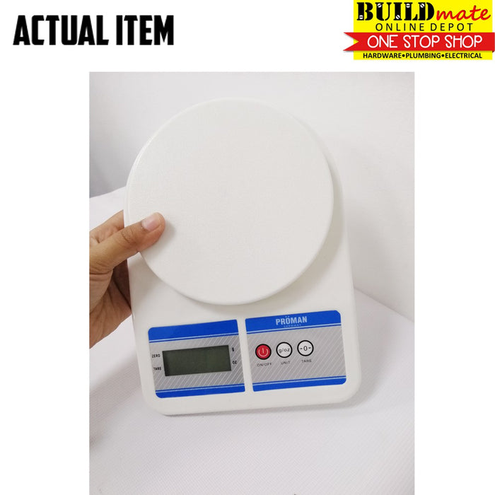 Proman Digital Weight Scale P-C101 •BUILDMATE• 
