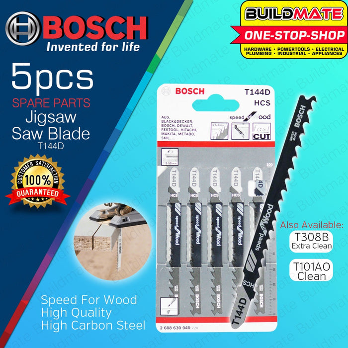 BOSCH Professional Original Fine Curve Straight Extra Clean Cut Wood Jigsaw Saw Blade Set •BUILDMATE• BAX