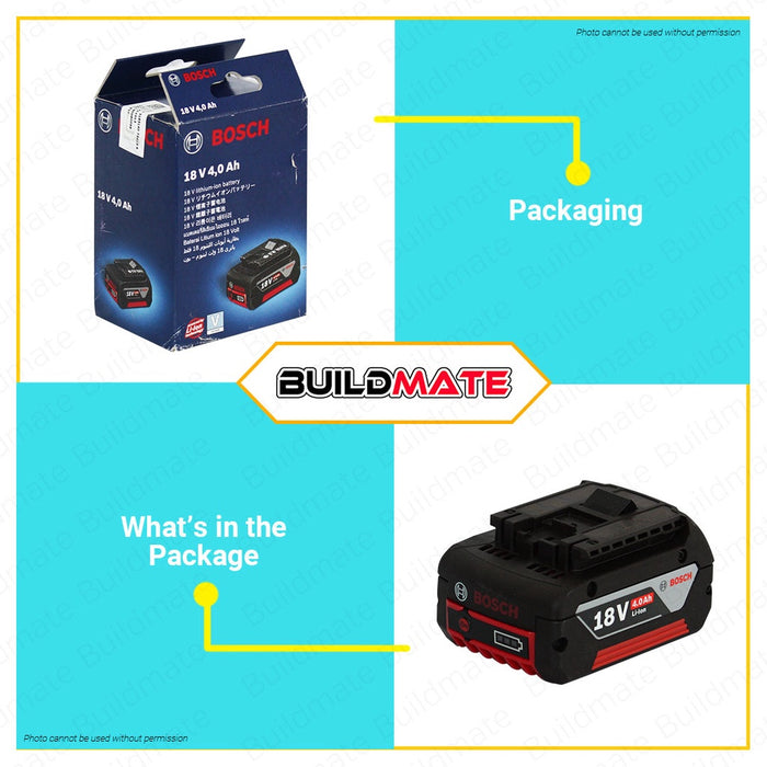 BOSCH Professional Lithium Ion Li-Ion Rechargeable Battery 18V 18V-LI 1600A00163 •BUILDMATE• BLC