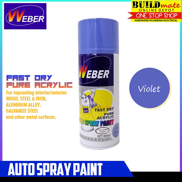 WEBER Auto Spray Paint SP-83 VIOLET