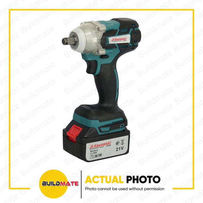 JR KAWASAKI Lithium Ion Impact Wrench 21V JRCIW21V •BUILDMATE•