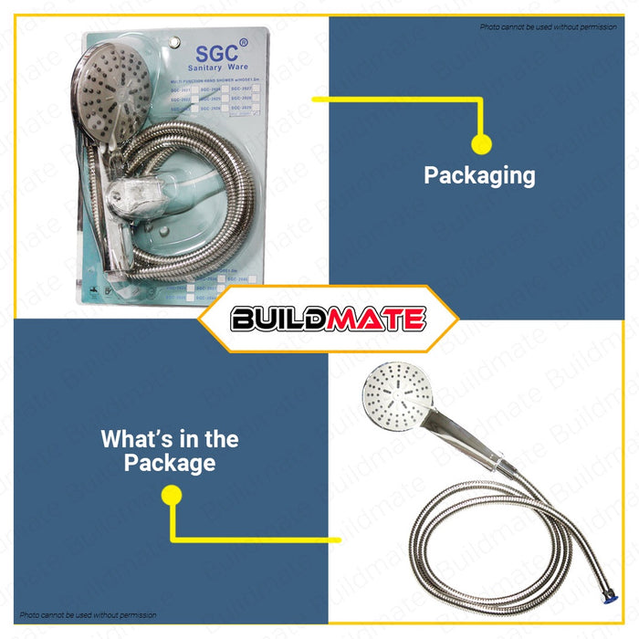 S.G.C. Telephone Shower with Hose SGC-2030R1 100% ORIGINAL / AUTHENTIC •BUILDMATE•