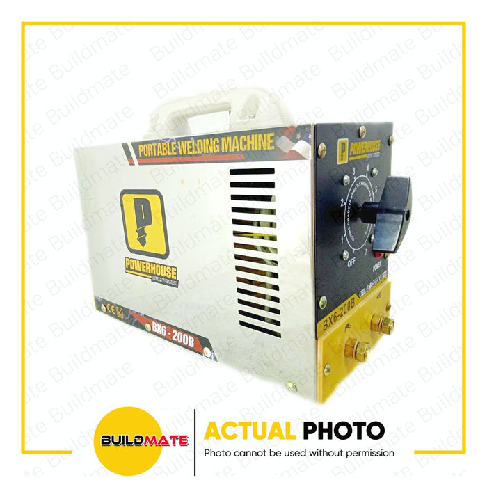 POWERHOUSE BX6-200B Portable Welding Machine Stainless Body 200A  •BUILDMATE• PHWM