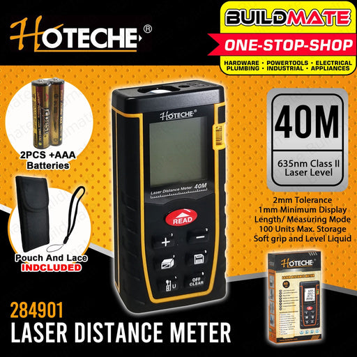 Hoteche Laser Digital Multimeter 40m HTC-284901 •BUILDMATE•