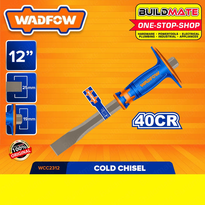WADFOW Cold Chisel Flat & Pointed Chisel 4mm | 16mm | 19mm [SOLD PER PIECE] Spear Head BUILDMATE WHT