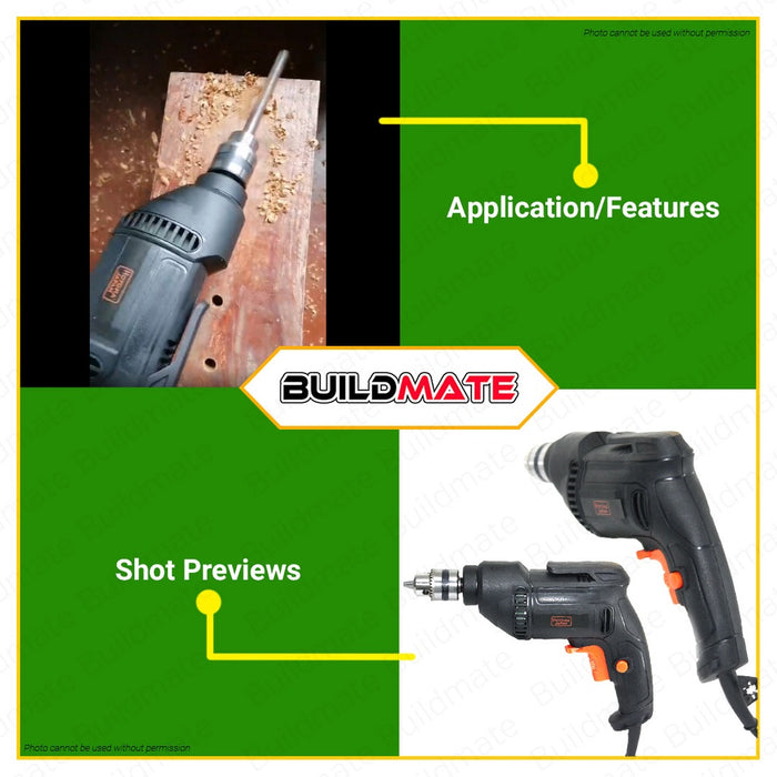 HOYOMA Electric Drill HT-ED500 | ED550 •BUILDMATE•  HYMPT