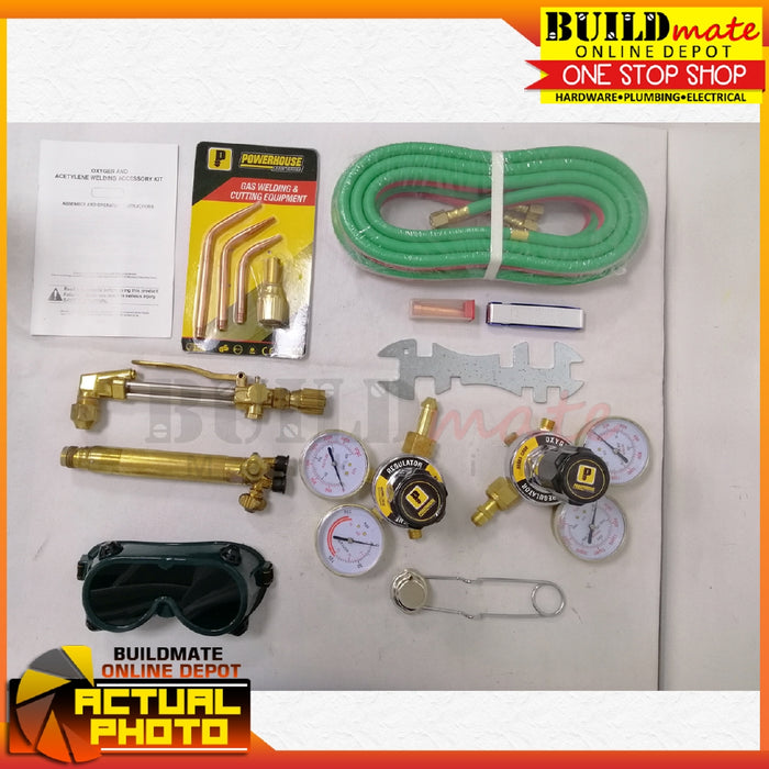 POWERHOUSE Gas Welding and Cutting Outfit Equipment Harris SET PWH-AA1940  •BUILDMATE• PHWTA