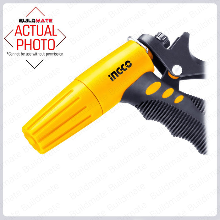 INGCO 3 Pattern Garden Hose Spray Water Sprayer Nozzle Gun Garden Tools HWSG032 •BUILDMATE• IHT