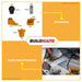 INGCO Portable Hydraulic Body Repair Kit Set 10 Tons PHBRK0103 100% ORIGINAL •BUILDMATE• IHT