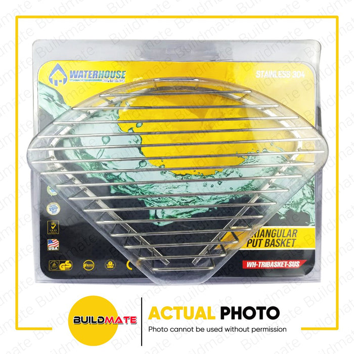 WATERHOUSE by POWERHOUSE Triangular Put Basket Stainless 304 WH-TRIBASKET-SUS •BUILDMATE•