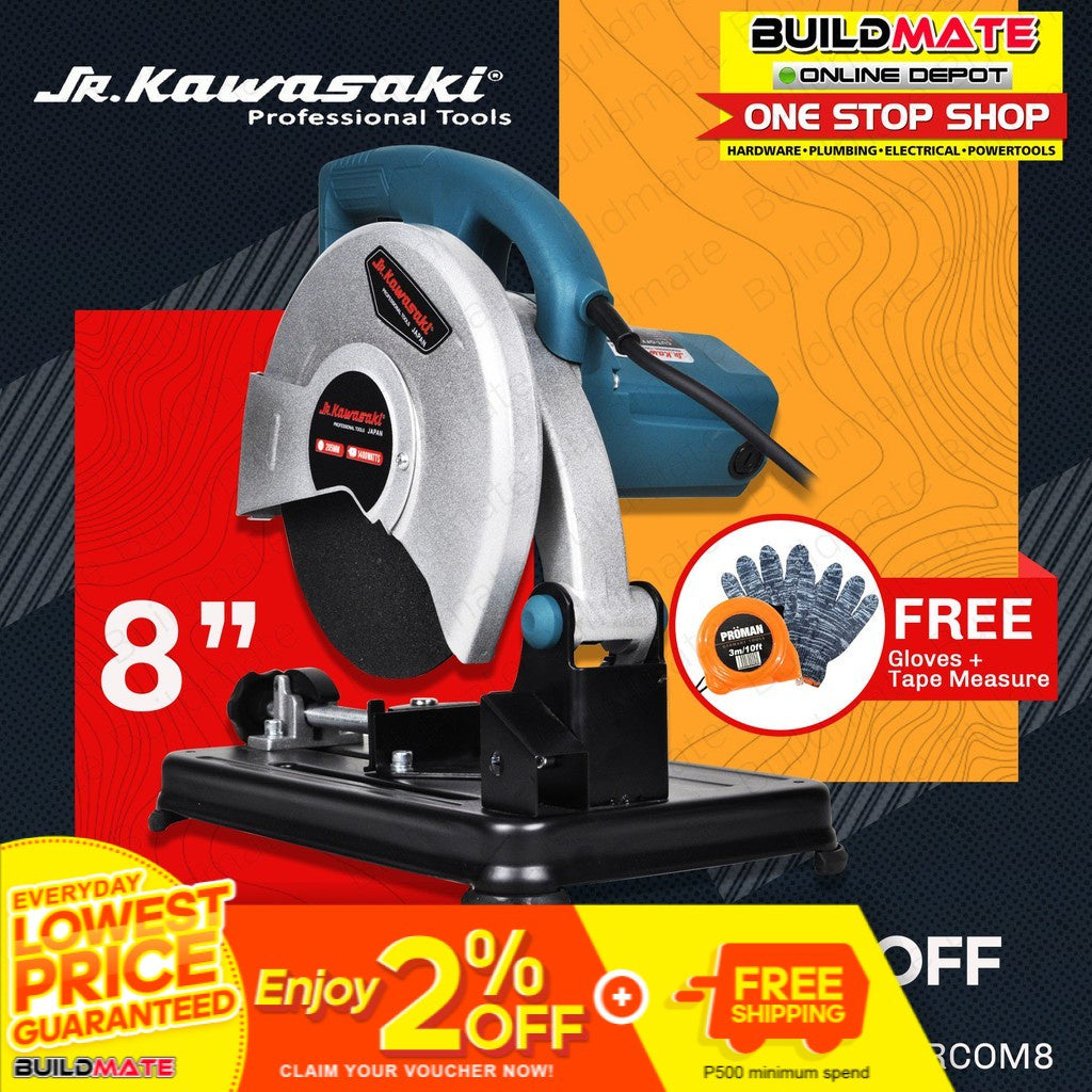 JR KAWASAKI Japan MINI Cut Off Machine Chop Saw Chopsaw 1400W 8" + FRE