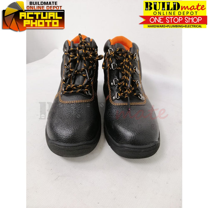 Hoyoma Labor Construction Safety Shoes Iron Bottom Thick Sole Extra Protection •BUILDMATE• HYMHT