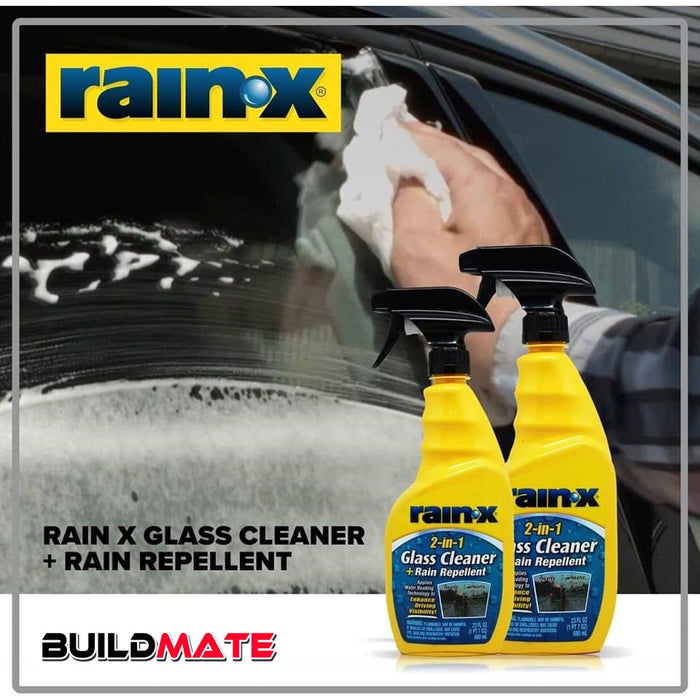 RAIN-X 2in1 Glass Cleaner + Rain Repellent •BUILDMATE•