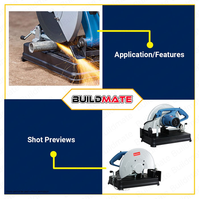 DONG CHENG Electric Cut-Off Machine 14" 2000W DJG04-355S •BUILDMATE•
