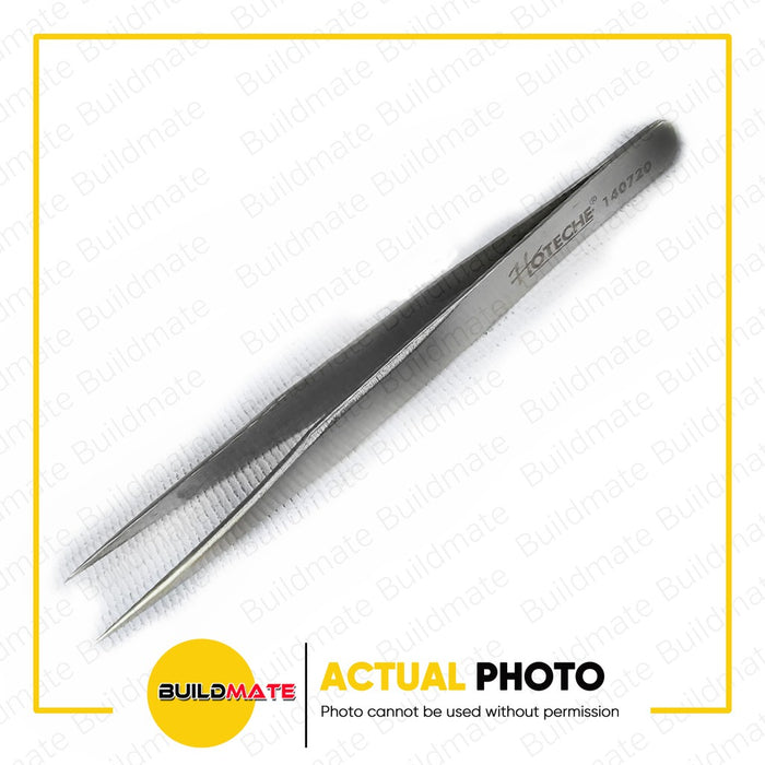 HOTECHE Straight Stainless Steel Tweezers 140720 •BUILDMATE•