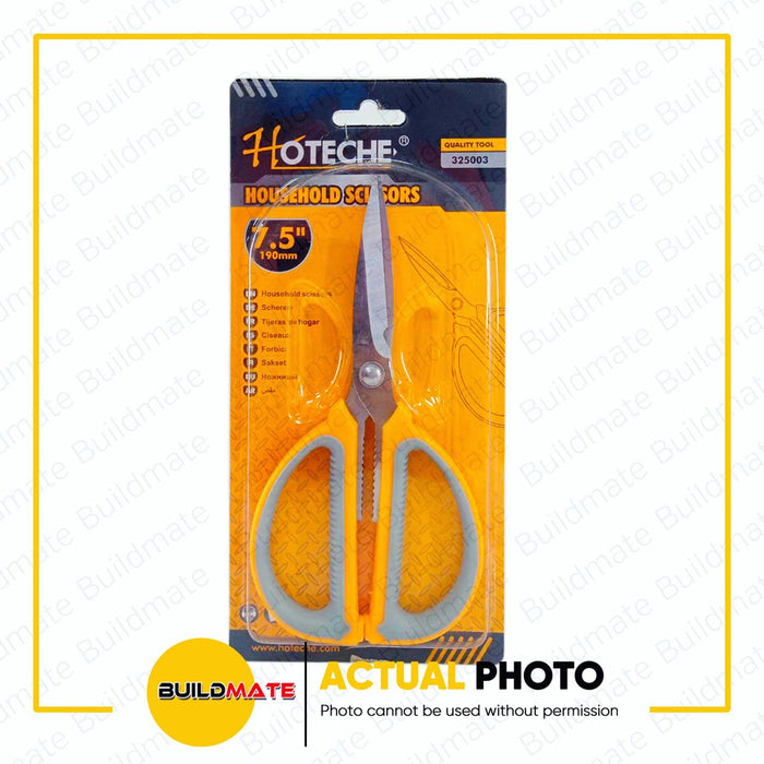 HOTECHE Household Scissor  7.5" Chrome Plated 325003 •BUILDMATE•