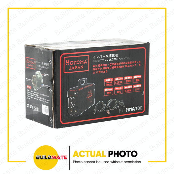 HOYOMA JAPAN 300A Portable Inverter Arc Portable Stick Welding Machine HT- MMA300 •BUILDMATE•