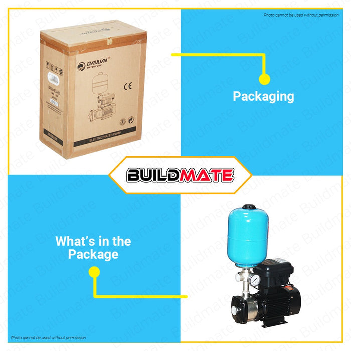 DAYUAN Intelligent Water Booster Jet Pump Tank DHLM43A •BUILDMATE•