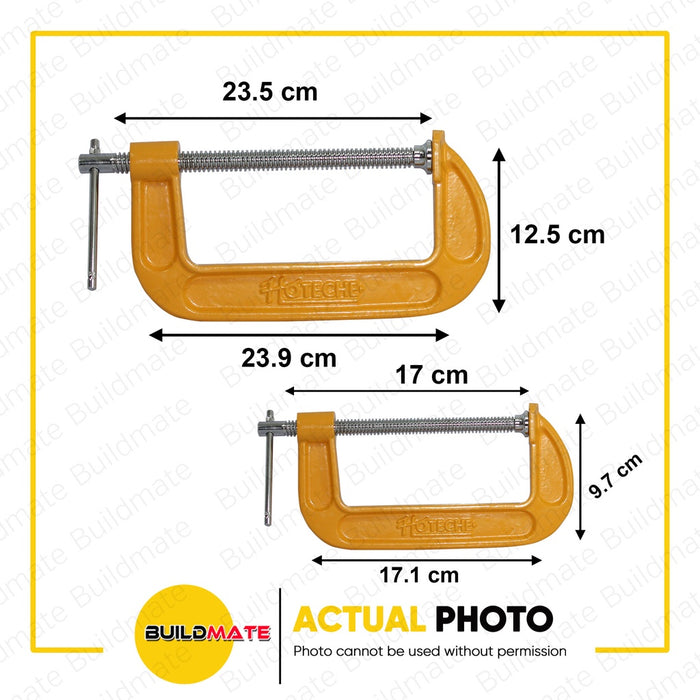 HOTECHE G-Clamp 4" | 6" SOLD PER PIECE •BUILDMATE•