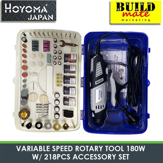Hoyoma Rotary Tool 180W w/218pcs Accessory NEW ARRIVAL!