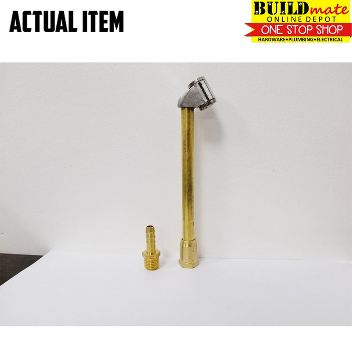 CRESTON Solid Brass Dual Head Air Chuck FR-3459 •BUILDMATE•