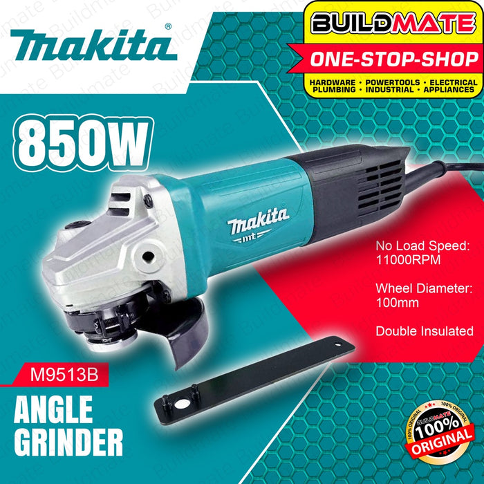 MAKITA Original Angle Grinder 4" 850W M9513M •BUILDMATE•