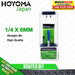 BUILDMATE Hoyoma 1/4-inch router bit, sold per piece